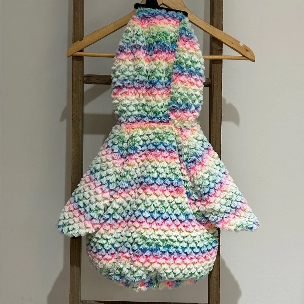 Hyde and EEK Infant Ostrich Pastel Multicolor Halloween Costume 6-12 Months NWT